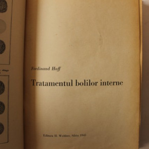 Ferdinand Hoff - Tratamentul bolilor interne (editie hardcover)