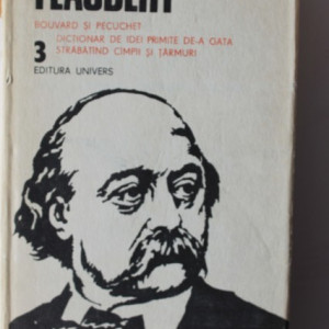 Gustave Flaubert - Opere 3 (Bouvard si Pecuchet. Dictionar de idei primite de-a gata. Strabatand campii si tarmuri) (editie hardcover)