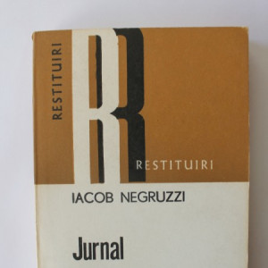 Iacob Negruzzi - Jurnal