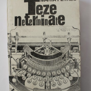 Marta Petreu - Teze neterminate (cu autograf)