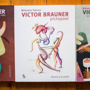 Mihaela Petrov - Set 3 albume Victor Brauner (I. Victor Brauner. Cuvantul scris si opera plastica / 1934-1965, II. Victor Brauner, pictopoet. Desene si acuarele, III. Victor Brauner, vizionar al timpurilor moderne)