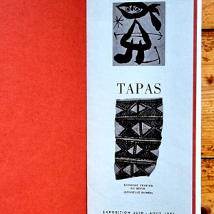 Miro et Tapas (catalogue d`exposition, Galerie Engelberts, Geneve, 1967)