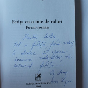 Nora Iuga - Fetita cu o mie de riduri (cu autograf)