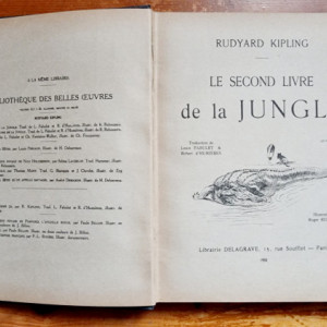 Rudyard Kipling - Le second Livre de la Jungle. Illustrations de Roger Reboussin (editie hardcover)