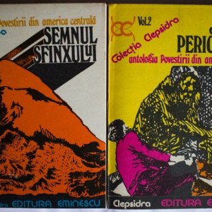 Antologia povestirii din America Centrala - Semnul sfinxului. Jocuri periculoase (2 vol.)
