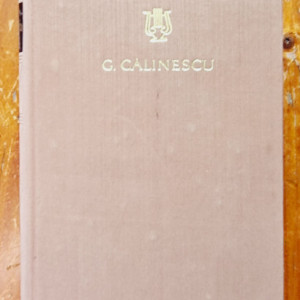 G. Calinescu - Opere II. Poezii (editie hardcover)