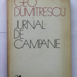 Geo Dumitrescu - Jurnal de campanie