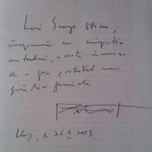 H.-R. Patapievici - Ultimul Culianu (cu autograf)