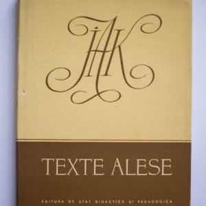 J. A. Komensky - Texte alese (editie hardcover)