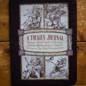 J.R.R. Tolkien - A Tolkien journal (Being a blank book with some curious illustrations of friends & foes of the Nine Companions)