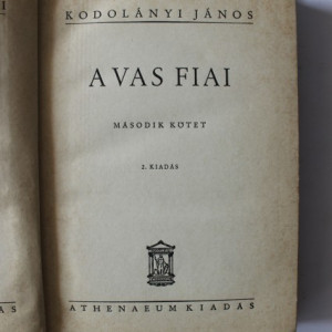 Kodolanyi Janos - Kiadas (4 vol., editie hardcover)