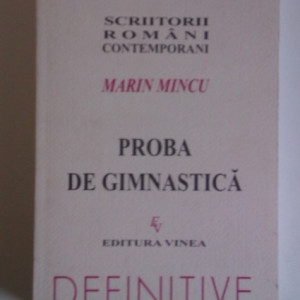 Marin Mincu - Proba de gimnastica