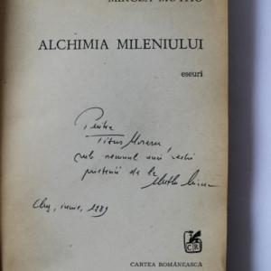 Mircea Muthu - Alchimia mileniului (cu autograf)