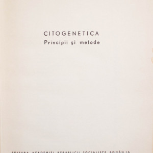 P. Raicu, M. Nachtigal - Citogenetica. Principii si metode (editie hardcover)