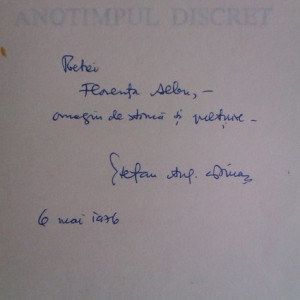 Stefan Aug. Doinas - Anotimpul discret (cu autograf)