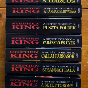 Stephen King - A Setet Torony (7 vol., serie completa, in limba maghiara)