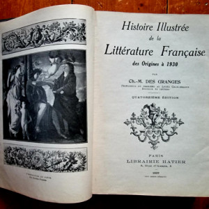 Ch.-M. des Granges - Histoire Illustree de la Litterature Francaise (editie hardcover)