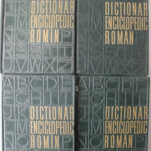Colectiv autori - Dictionar enciclopedic roman (4 vol., editie hardcover)
