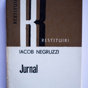 Iacob Negruzzi - Jurnal