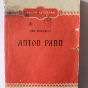 Ion C. Manole - Anton Pann (studii literare)