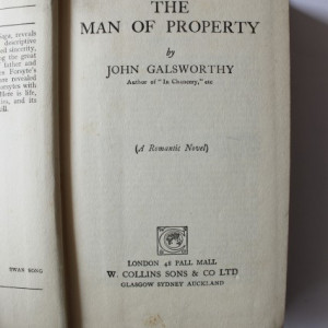 John Galsworthy - The man of property (editie hardcover, in limba engleza)