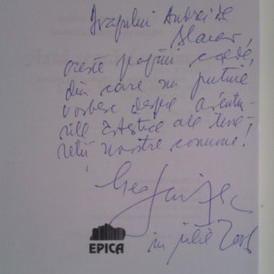 Lot 2 volume Geo Saizescu - Asta seara dansam cu... Bachus, Svejk (cu autograf)