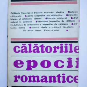 Marian Popa - Calatoriile epocii romantice
