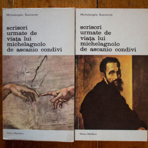 Michelangelo Buonarroti - Scrisori urmate de Viata lui Michelangelo de Ascanio Condivi (2 vol.)