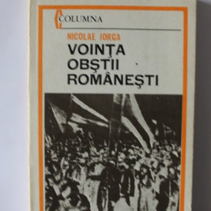 Nicolae Iorga - Vointa Obstii Romanesti
