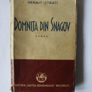 Panait Istrati - Domnita din Snagov (editie interbelica)