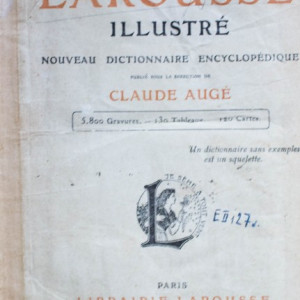 Petit Larousse illustre (editie hardcover, antebelica)