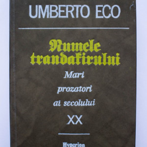 Umberto Eco - Numele trandafirului (editie hardcover)