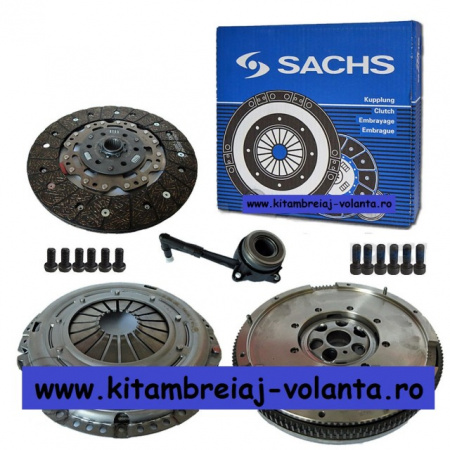 KIT AMBREIAJ si VOLANTA MASA DUBLA SACHS SEAT CORDOBA 1.9 TDI 131CP cod motor ASZ - BLT