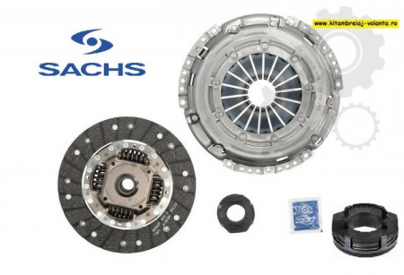 KIT AMBREIAJ cu RULMENT PRESIUNE SACHS ( pt echipare fabrica VOLANTA MASA SIMPLA ) SKODA OCTAVIA III 1.6 TDI 90CP / 105CP