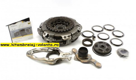 KIT AMBREIAJ DUBLU USCAT LUK cutie DSG 7+1 VW POLO 6R 1.6 TDI 90CP dupa 06.2011