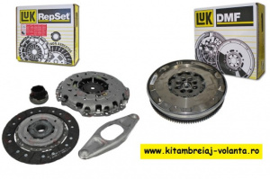 KIT AMBREIAJ cu VOLANTA MASA DUBLA LUK BMW E90 318D 136CP / 143CP