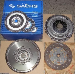 KIT AMBREIAJ si VOLANTA MASA DUBLA SACHS PEUGEOT 207 1.6 HDI 90CP / 109CP 9HY - 9HX - 9HZ