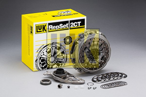 KIT AMBREIAJ DUBLU USCAT LUK cutie DSG 7+1 VW CADDY 1.6 TDI 102CP dupa 06.2011