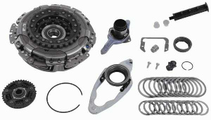 KIT AMBREIAJ DUBLU USCAT LUK cutie DSG 7+1 VW GOLF V 1.9 TDI 105CP