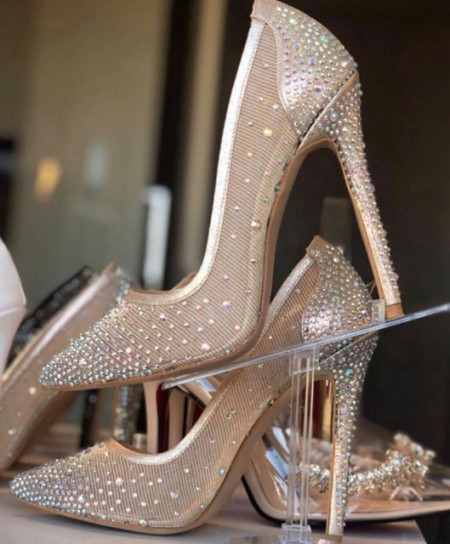 Pantofi Stiletto Premium Swarowsky