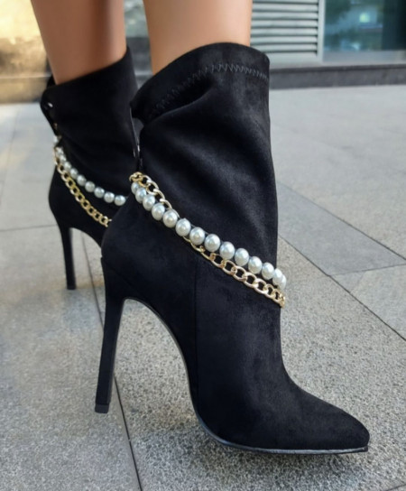 Botine Premium Luxury Pearl
