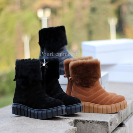 Ghete Premium Piele Naturala Rio