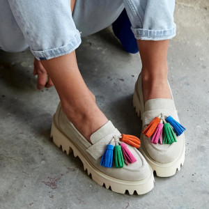 Loafers Premium Tassels Piele naturala(+culori)