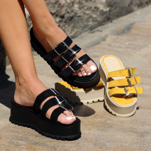 Sandale cu platforma Natasha ( + culori )
