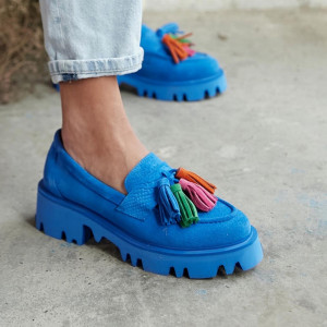 Loafers Premium Tassels Piele naturala(+culori)