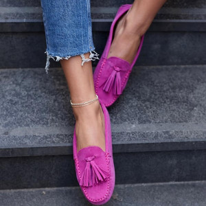 Mocasini Premium Piele Naturala Tassel (+culori)