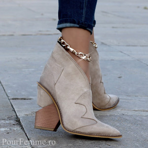 Botine Premium Louisa Chain ( + culori )