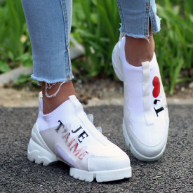 Pantofi Sport "Je T'aime " (+ culori )