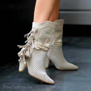 Botine Premium Piele Naturala Monika Short (+ culori)