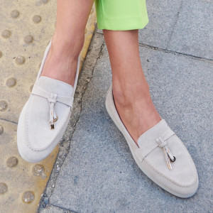 Mocasini Premium Piele Naturala Rosa (+culori)